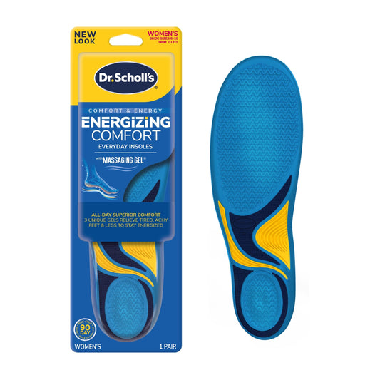 Energizing Comfort with Massaging Gel Insoles