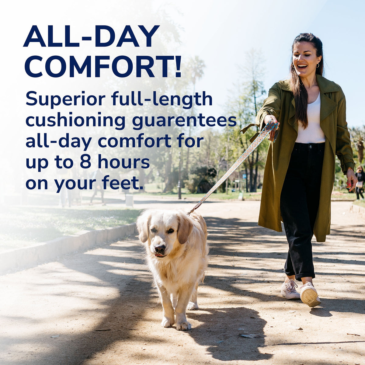 Custom FiT® Comfort Insoles Full Length