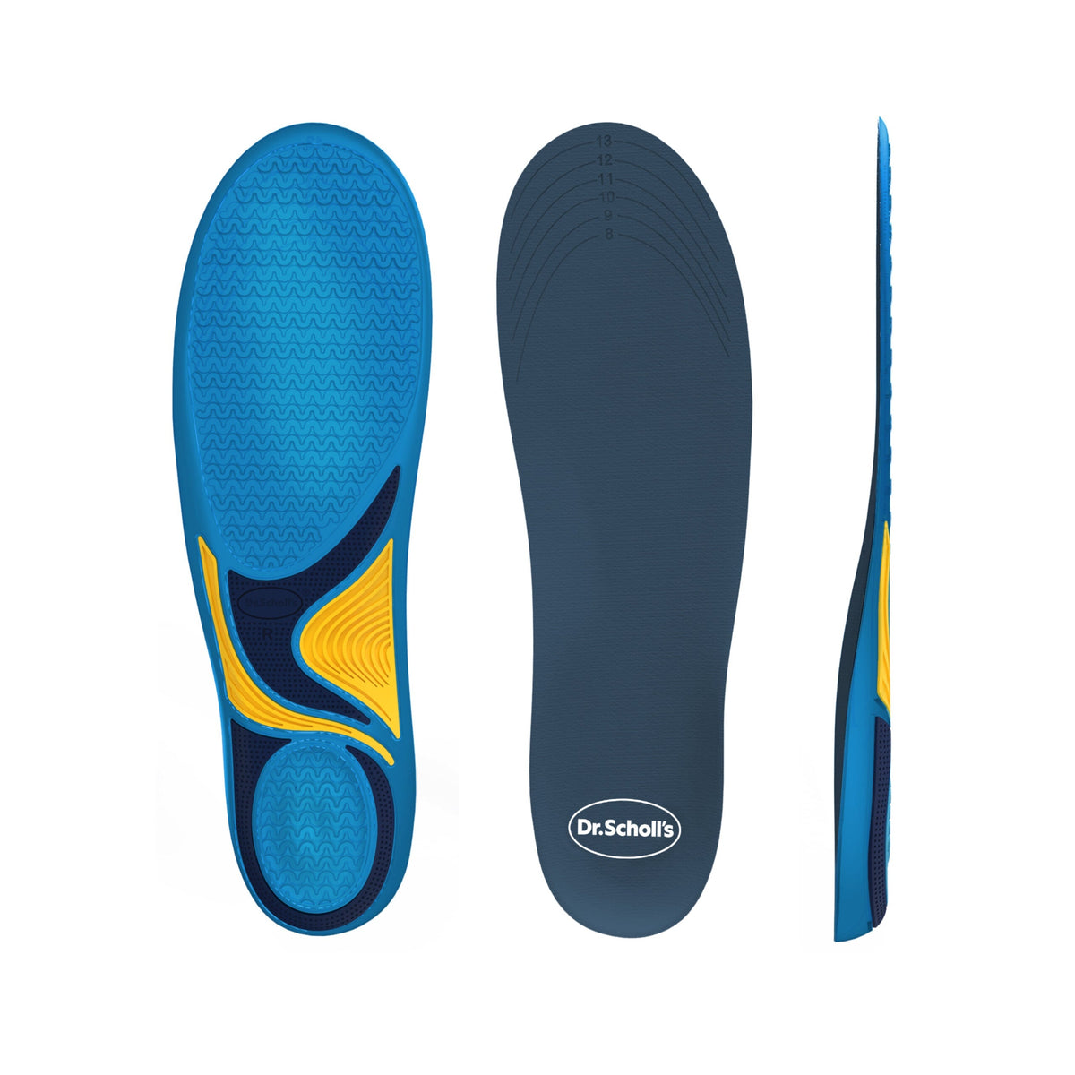 Energizing Comfort with Massaging Gel® Insoles